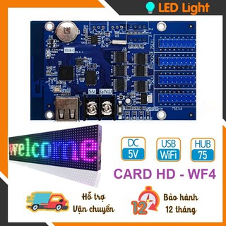 CARD HD WF4 WIFI - Điều khiển 4 hàng led module Full Màu