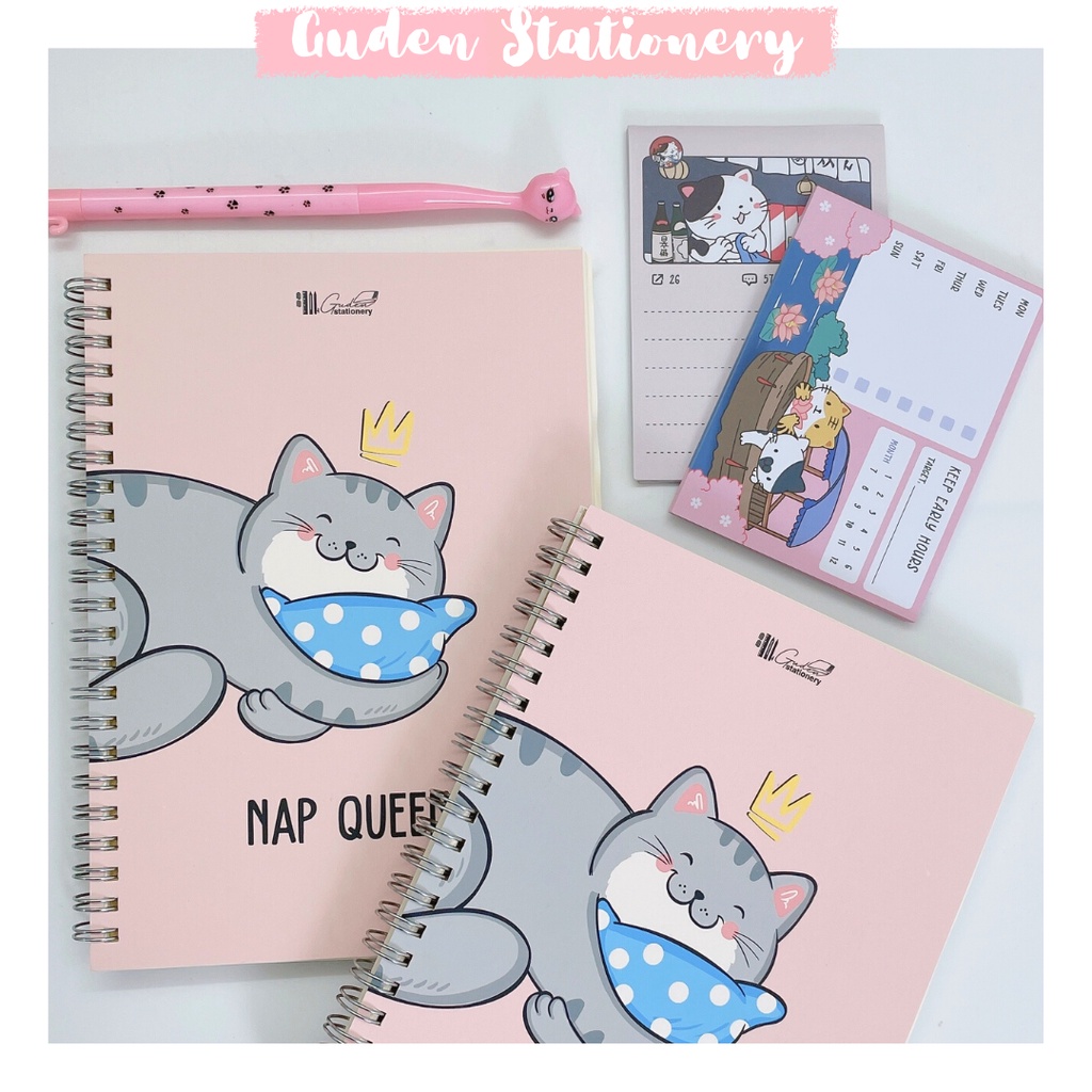 Hộp quà sổ tay tặng bạn gái Nap Queen_Guden Stationery