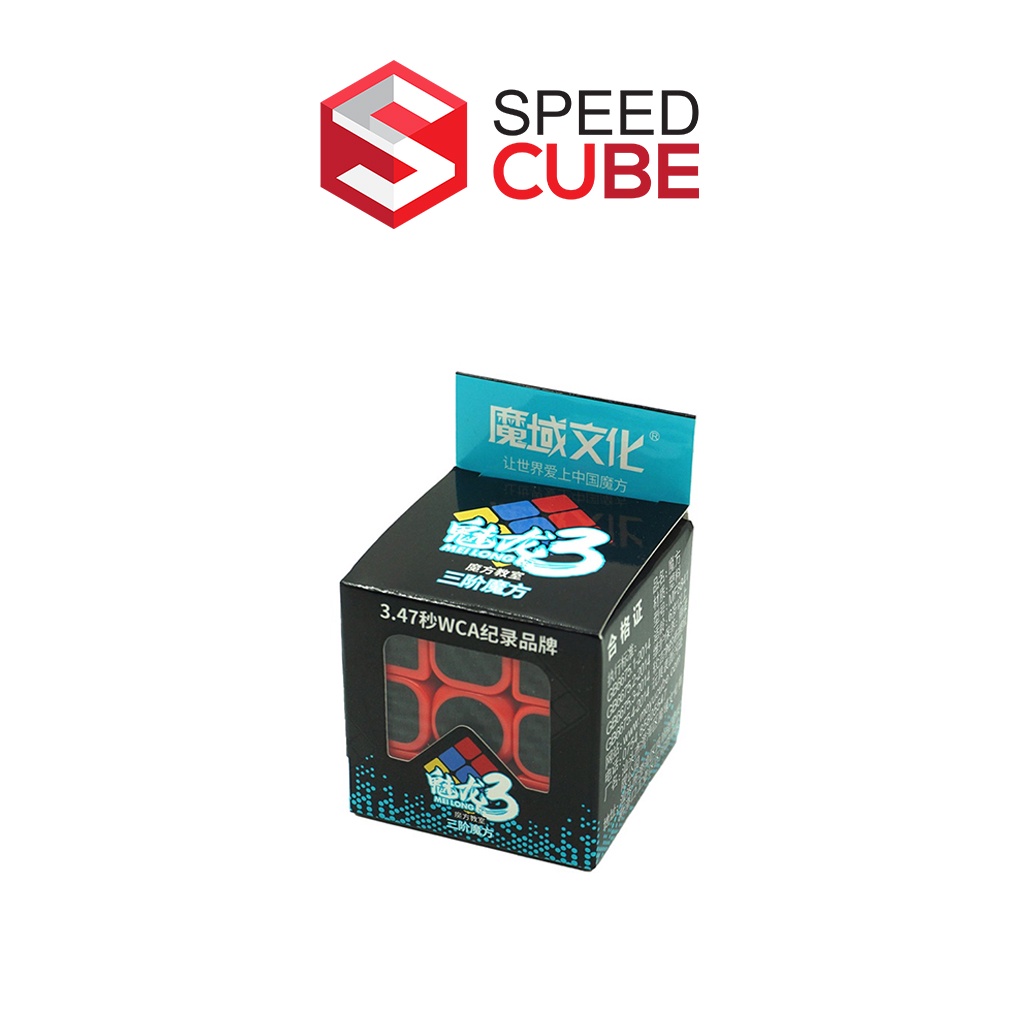 [Mã 44LIFESALE giảm 10% đơn 99K] Rubik 3x3 giá rẻ carbon, Rubik 3 tầng Moyu Meilong 3 WCA Carbon 2021 - Shop Speed Cube