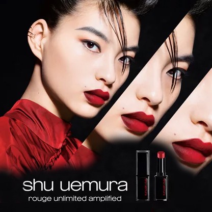 [Bill Duty Free] Son Shu Vỏ Đen Chữ Đỏ Shu Uemura Rouge Unlimited Amplified Matte