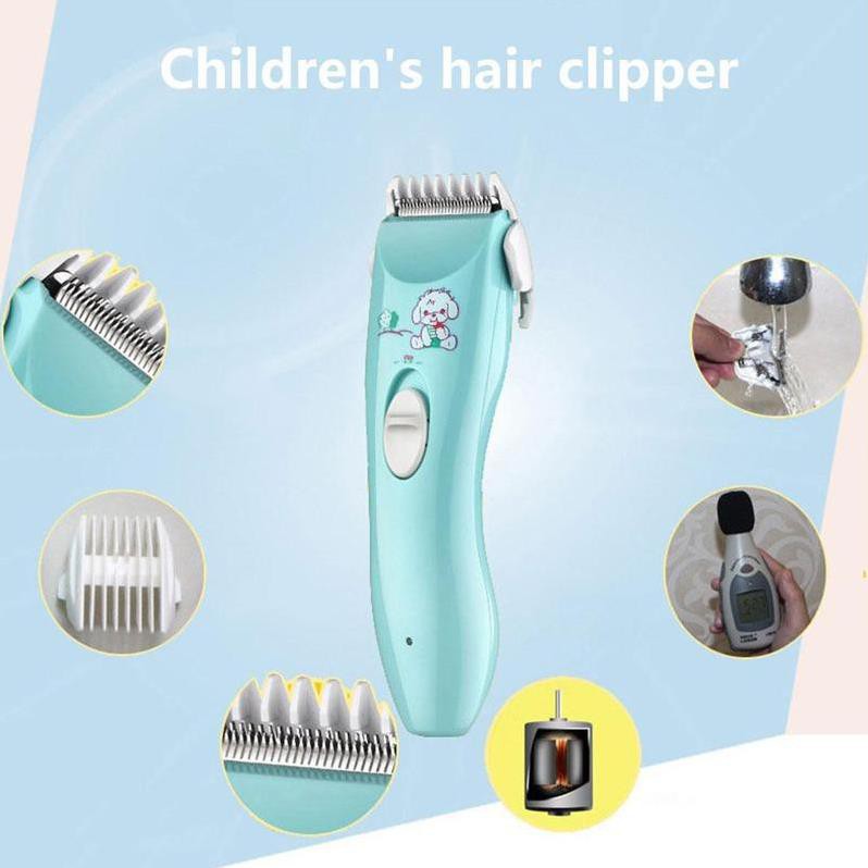 Tông đơ cắt tóc Tông đơ cắt tóc cho trẻ clipper, cường độ tiếng ồn thấp, không làm tổn thương da 7163