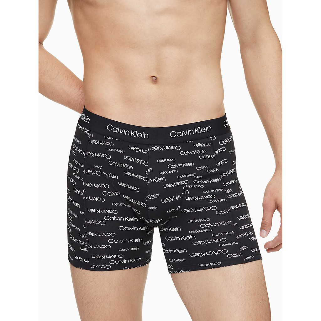 Quần lót nam Calvin Klein Cotton Stretch Boxer Brief 3-pack (Black/Grey)