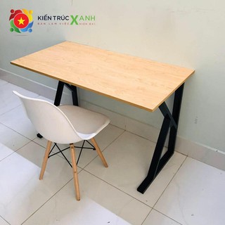 Bàn làm việc chữ K (R60XD120XC75CM) mặt gỗ MDF vân gỗ siêu sang