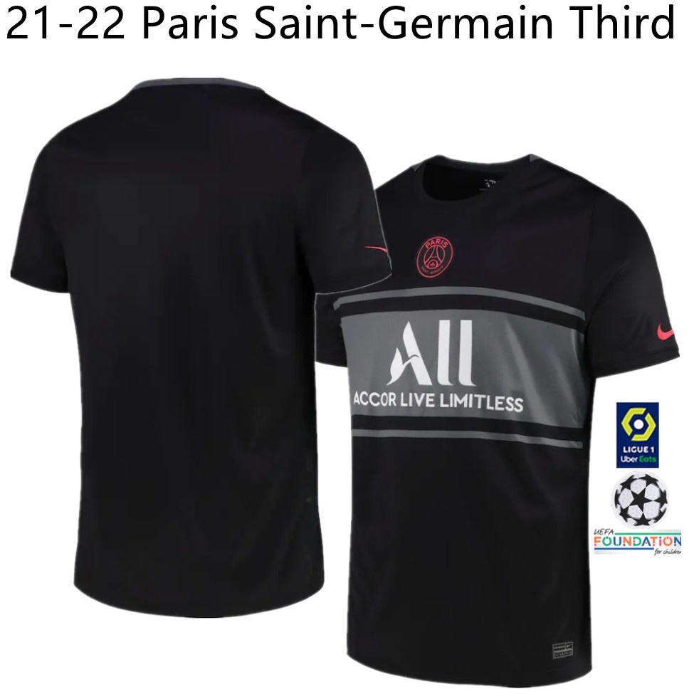 【S-4XL】Áo PSG sâ nh Third Thái 21-22 áo bóng