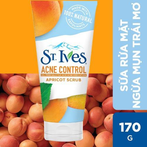 Sữa rửa mặt tẩy tế bào da chết St.Ives 170g | BigBuy360 - bigbuy360.vn