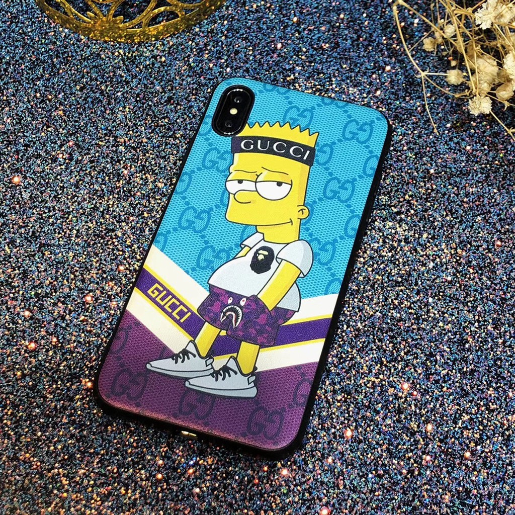 Ốp Lưng Da In Hình Simpson Cho Iphone 11 8 7 6 6s Plus X Xsmax | BigBuy360 - bigbuy360.vn