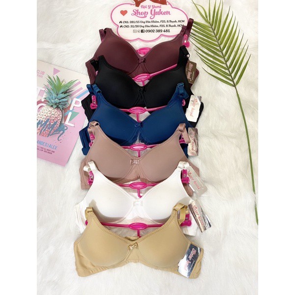 ♥️ Shop Uy Tín ♥️ A643 Áo ngực Thái Lan không Gọng Mút Mỏng Ôm Nâng Đỡ Ngực