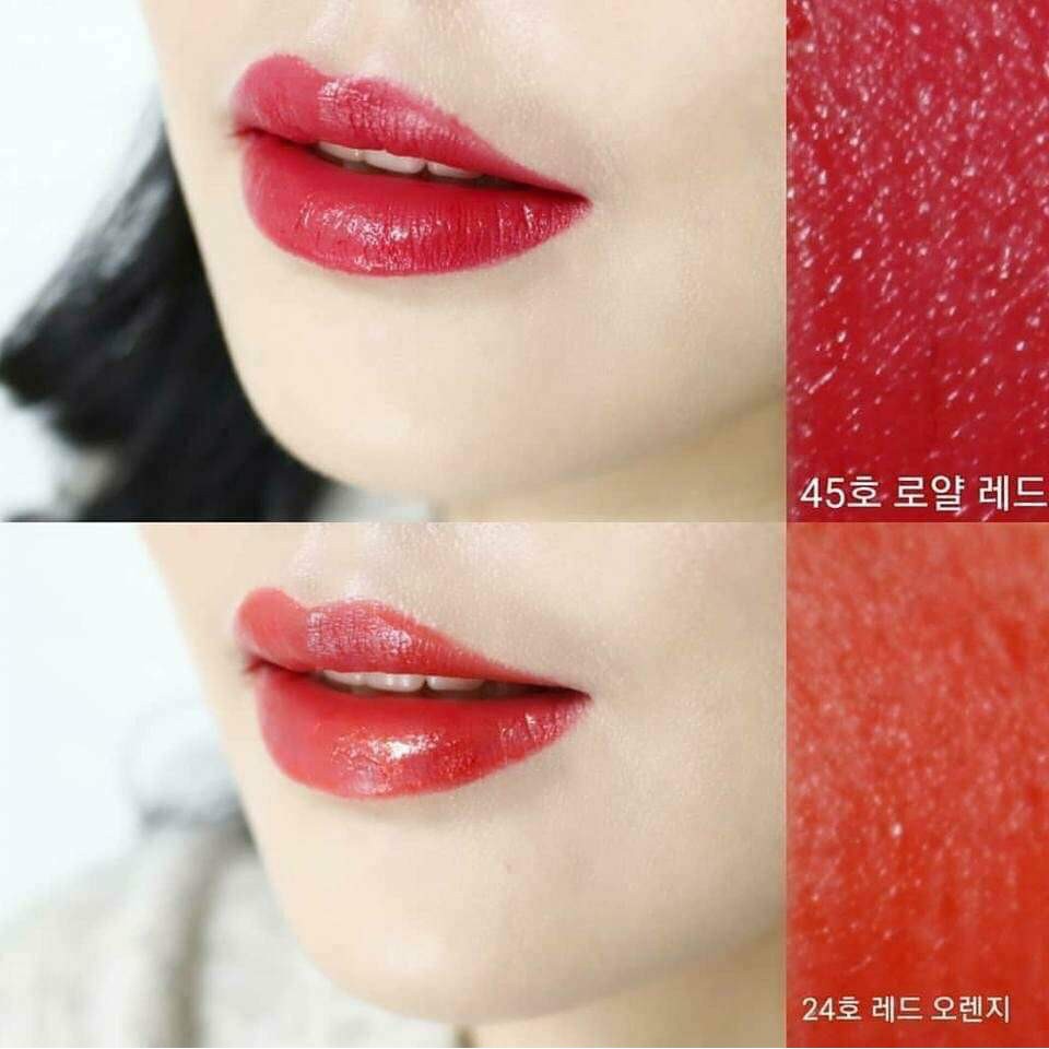 Set Son Cao Cấp Whoo Luxury Lip Rouge No.45 Royal Red