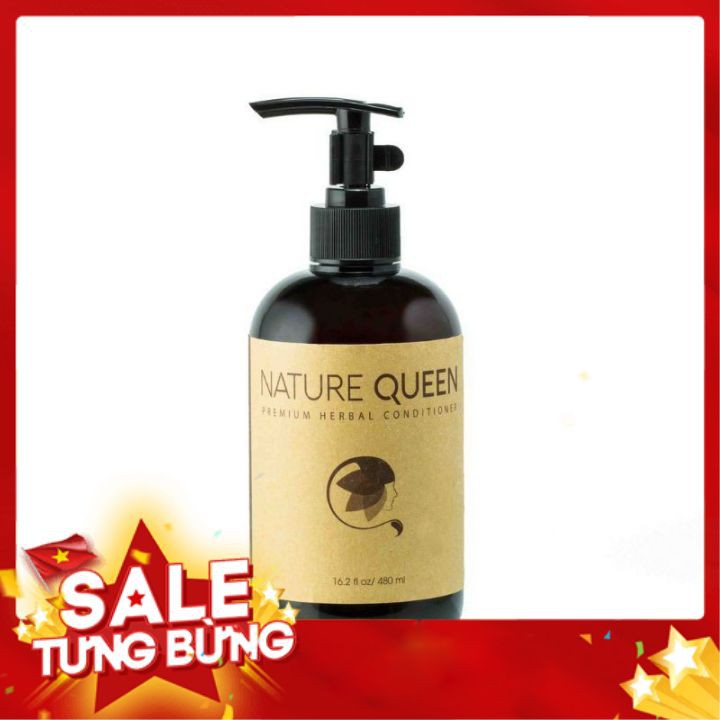 Dầu Gội Thảo Dược Nature Queen 480ml - Giúp Ngăn Rụng Tóc, Kích Thích Mọc Tóc