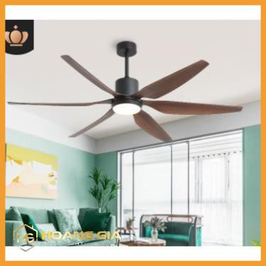 Quạt Trần Đèn - Quạt Đèn Trang Trí Phòng Khách 6 Cánh 6 Số Đảo Chiều - Điều Khiển Từ Xa | BigBuy360 - bigbuy360.vn