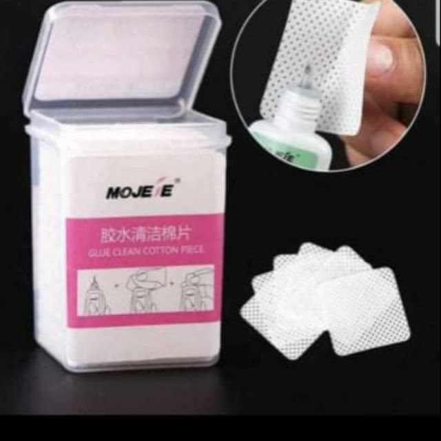 Giấy lau keo nối mi
