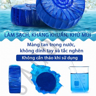 Gói 10 Viên thả bồn cầu khử mùi SAGOKER, mã VTB910