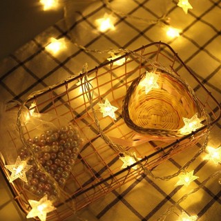 Đèn led decor, dải đèn ngôi sao trang trí phòng ngủ lãng mạn