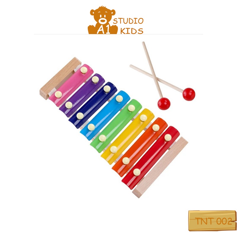 Đồ chơi đàn gõ 8 quãng cho bé - Đồ chơi âm nhạc cho bé A1Studiokids