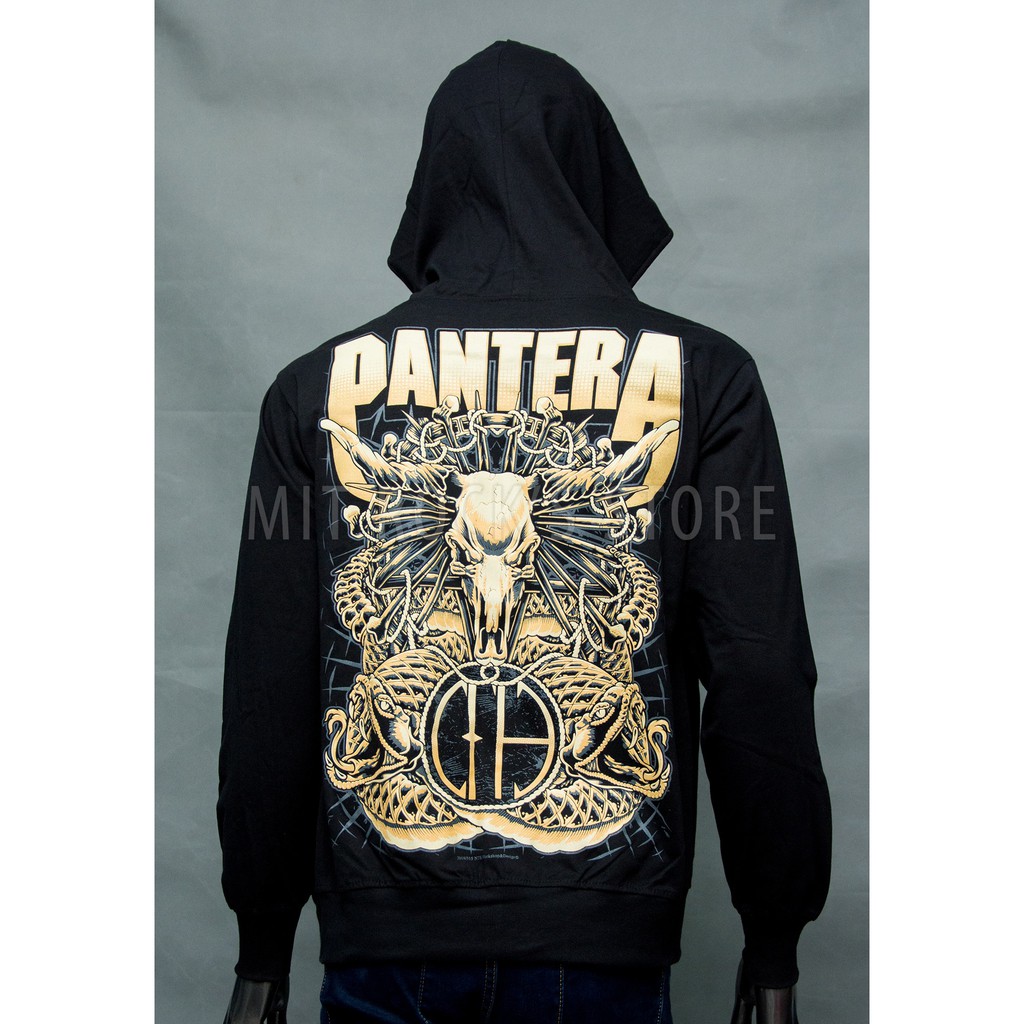 Áo Khoác thun Pantera - Áo Thái Lan - Áo Rock - Size M, L