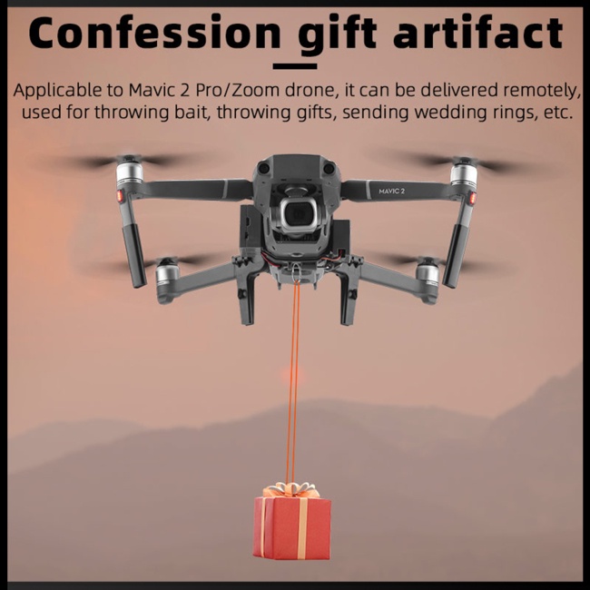 Hệ Thống Ném Khí Thả Mồi Câu Cá Tương Thích Với Đám Cưới Cho Dji Mavic 2 Zoom / pro