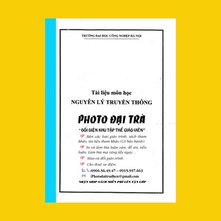 TRUYỀN THÔNG SỐ - NGUYÊN LÝ TRUYỀN THÔNG - KHOA ĐIỆN TỬ