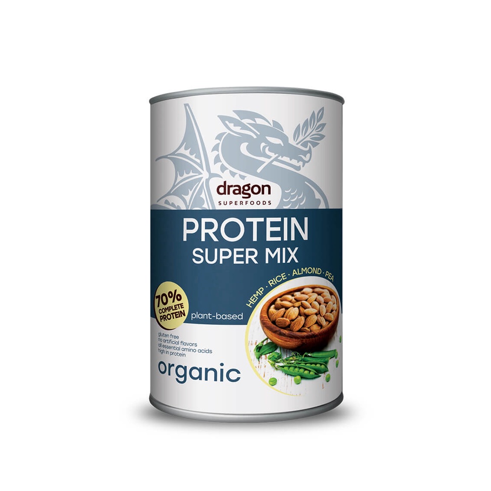 Bột Protein shake hữu cơ Dragon Superfoods đủ vị 450gr/ 500gr