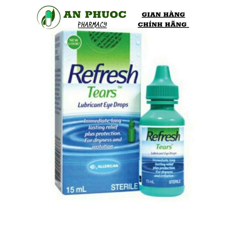 Nhỏ Mắt Refresh  ⚡ CAM KẾT CHẤT LƯỢNG ⚡Bảo vệ đôi mắt sáng khỏe và duy trì độ ẩm cho mắt.