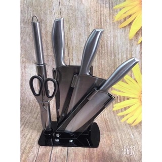 Bộ dao Nhật inox 6 món