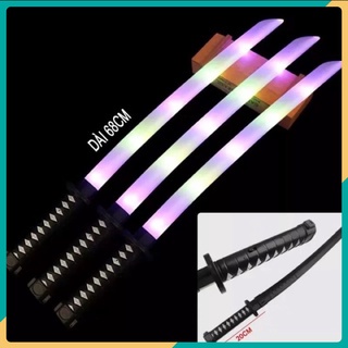 Kiếm Phát Sáng Katana 68 Cm - Kiếm Ánh Sáng - Đồ Chơi katana Nhựa Có Đèn và Âm Thanh