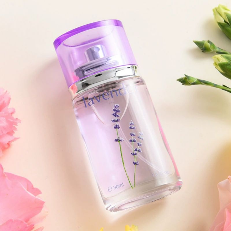 Nước hoa nữ hương hoa oải hương, hoa phong lan và cỏ đuôi xanh thơm ngát