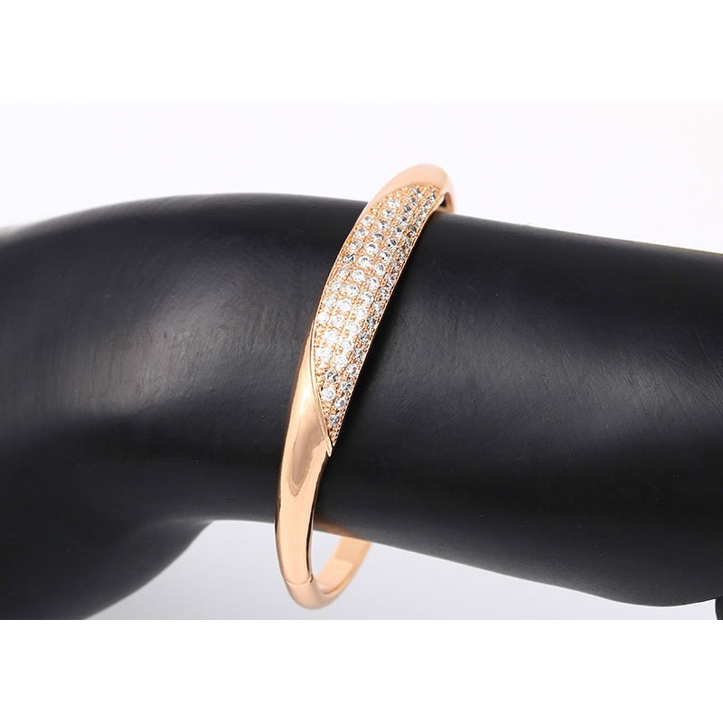 Lắc tay bạc 925 mạ vàng 24K đơn giản nhưng vô cùng tinh tế và sang trọng