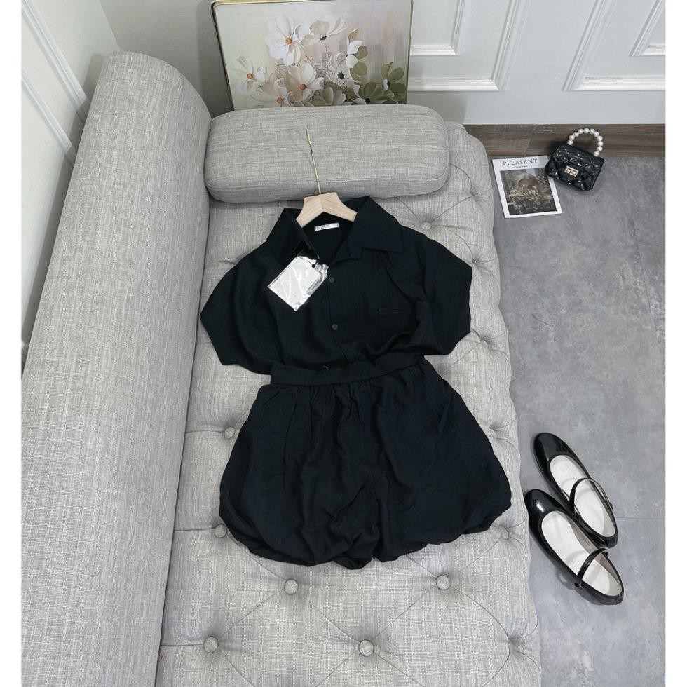 Set đồ nữ cá tính, set váy ngắn áo sơ mi đi chơi sang chảnh mùa hè đẹp 8A00029 JKR | BigBuy360 - bigbuy360.vn