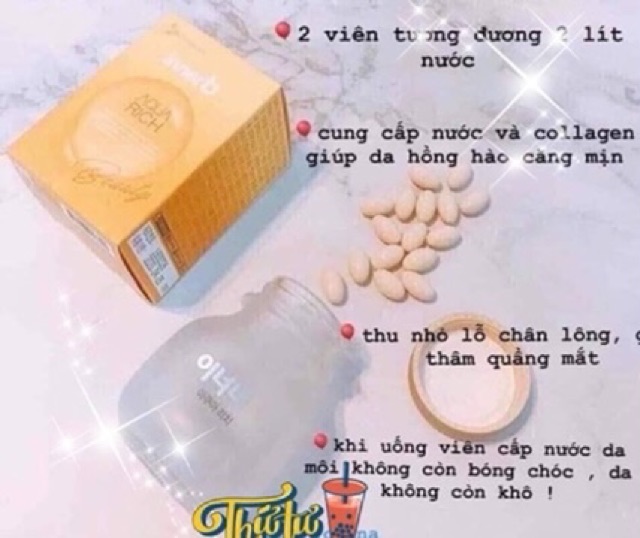 Viên cấp nước Inner B Aqua Rich