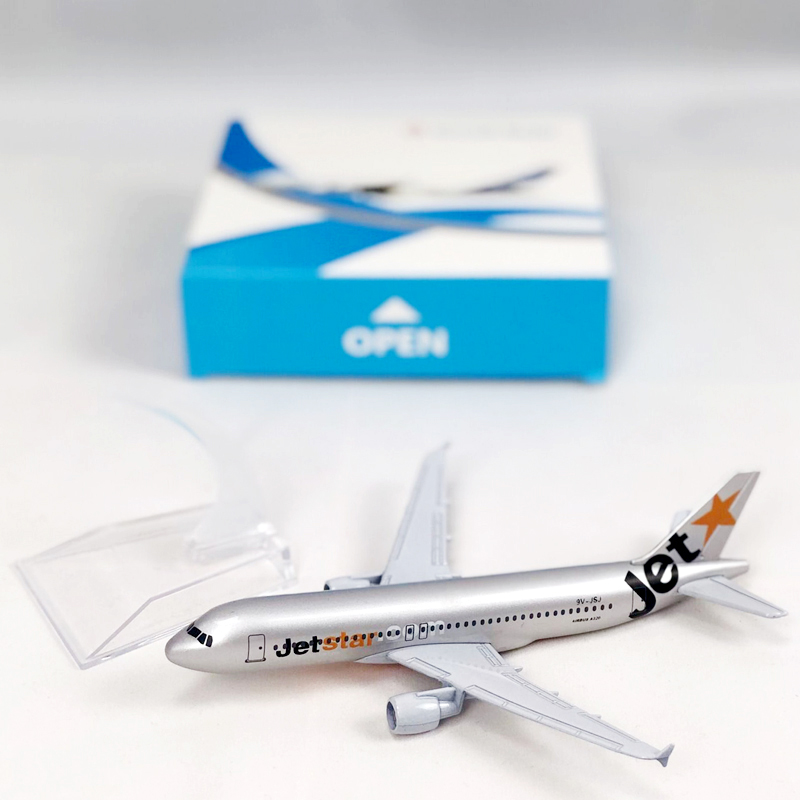 AIRCRAFT MODEL Mô Hình Máy Bay Jetstar Airways Airbus 320 A320 16cm