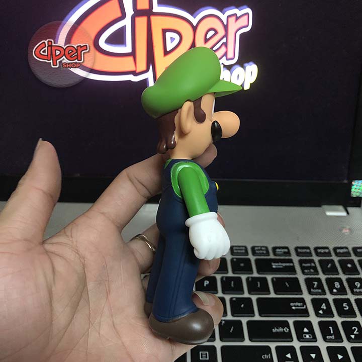 Mô hình Luigi mũ Xanh 12cm - Mô hình Mario