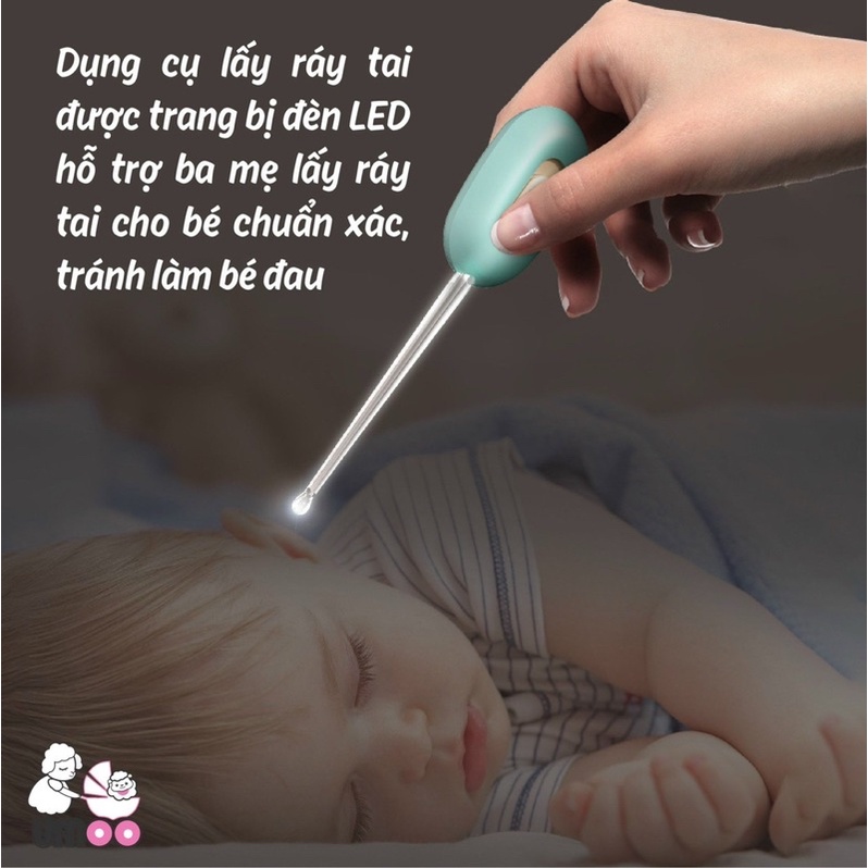 BỘ BẤM MÓNG VỆ SINH CHO BÉ 6 MÓN UMOO