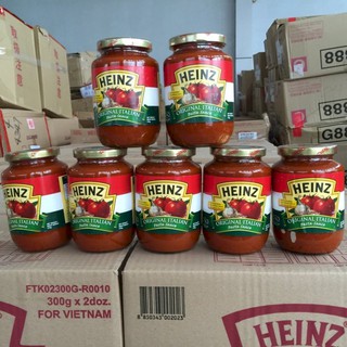 Combo 2 chai Sốt mỳ ý truyền thống hiệu Heinz 470g – Heinz spagheti original Italia sauce 470g