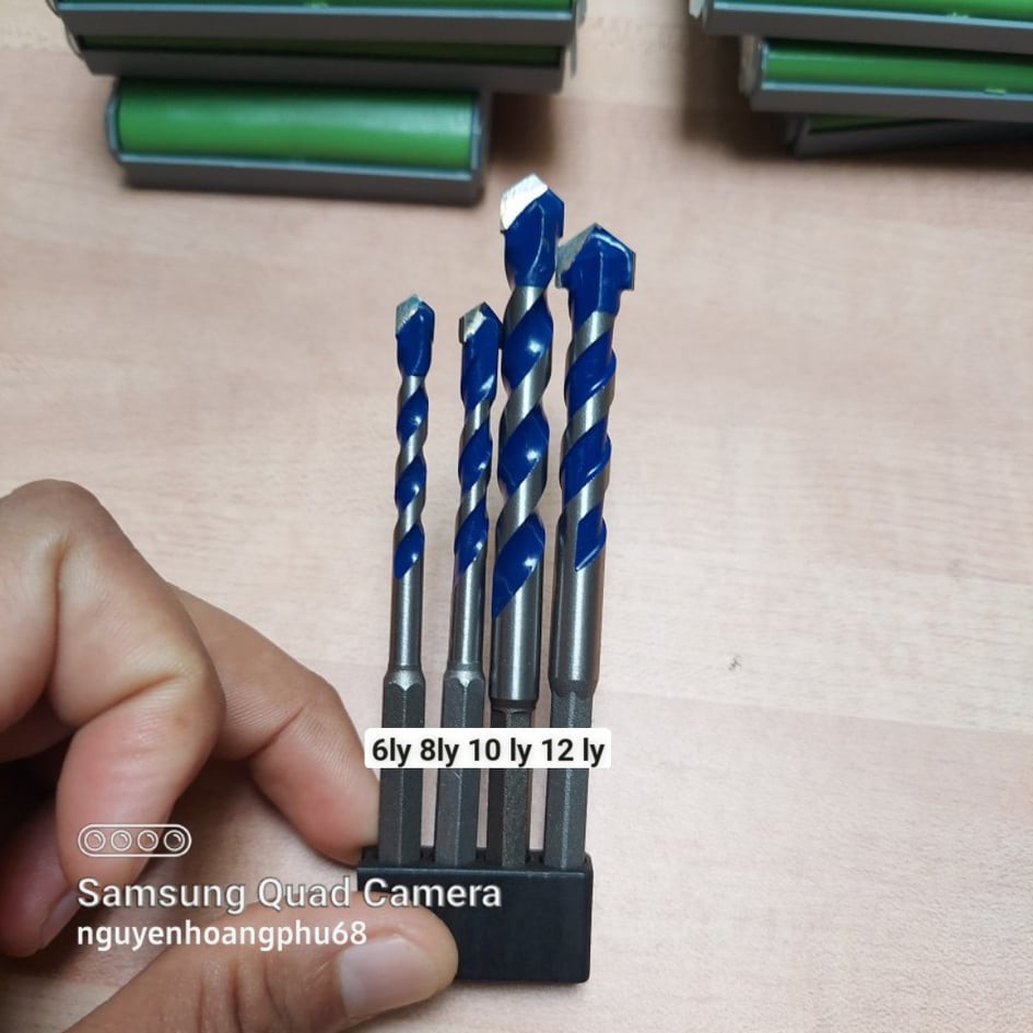 Mũi khoan đa năng hai cạnh chuôi lục giác