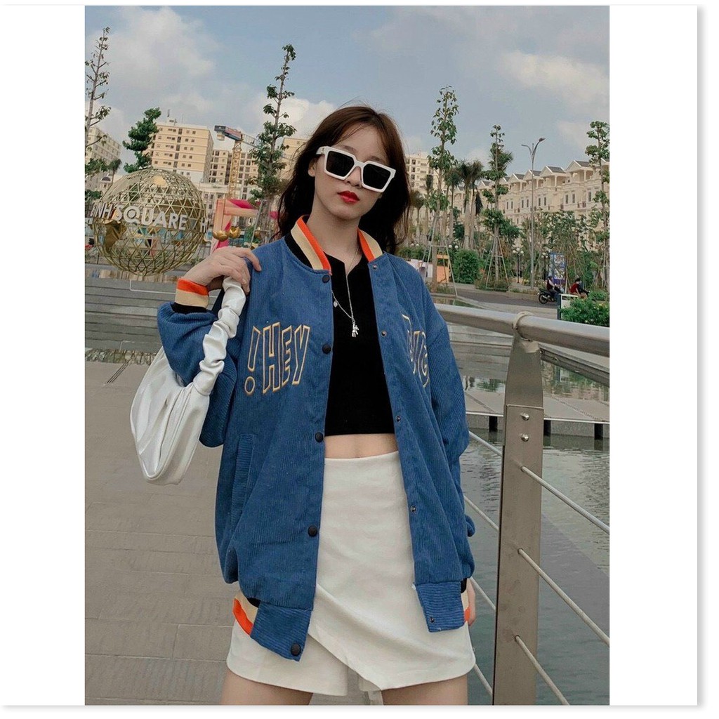 ÁO KHOÁC NỮ BOMBER UNISEX NHIỀU MÀU SẮC XINH XẮN THỜI TRANG KOKO MI