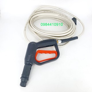 BỘ DÂY RỬA XE CAO ÁP  10M + SÚNG XỊT REN 13MM
