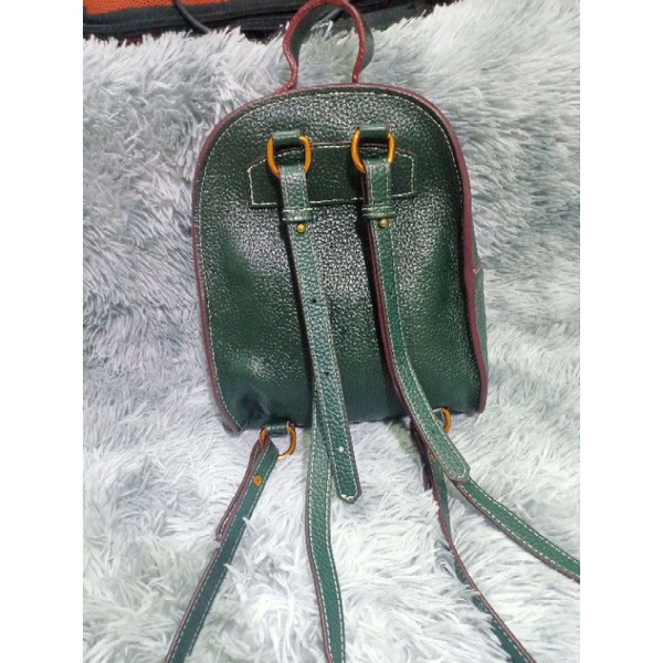 Túi balo da thật. size 20