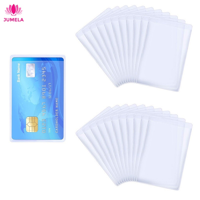 Túi đựng thẻ căn cước công dân bằng lái xe thẻ atm card visit thẻ ngân hàng trong suốt chống trầy xước JUMELA TĐ01