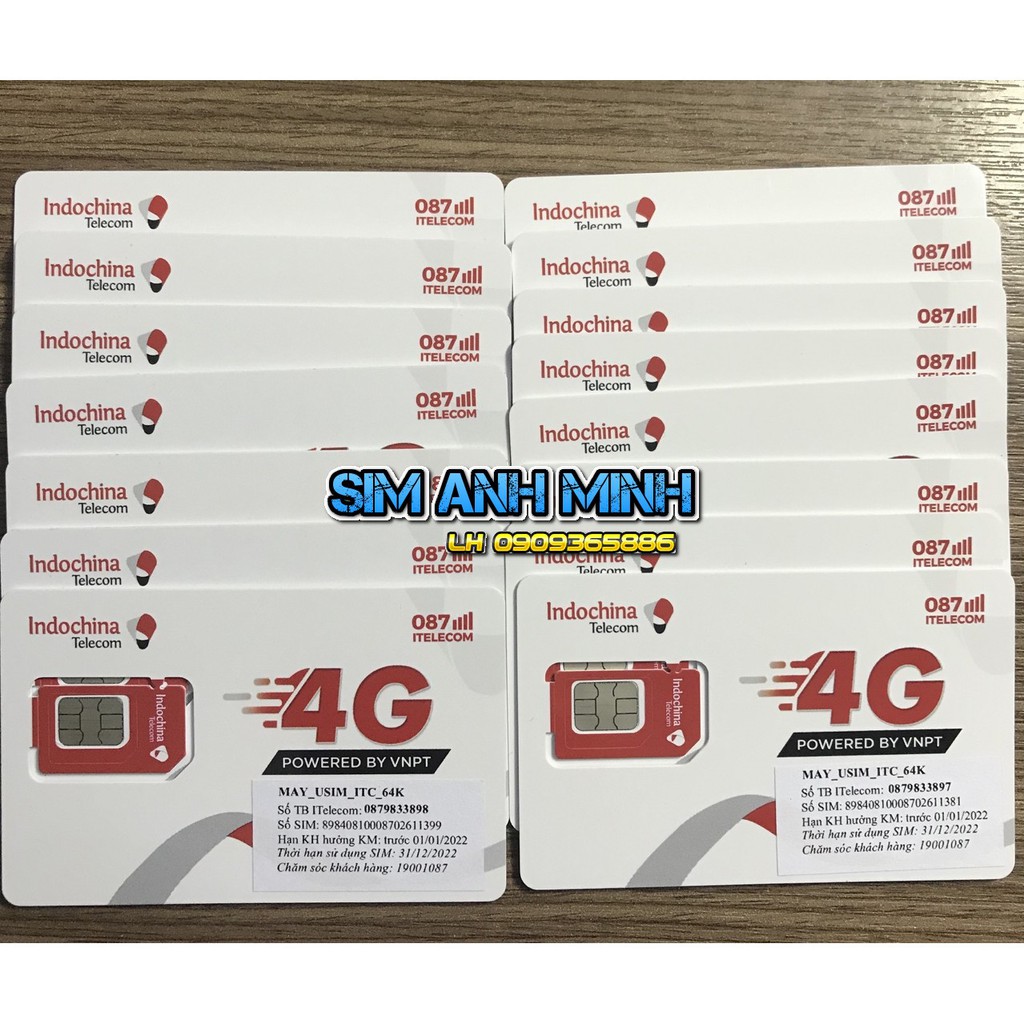 SIM V77 itelecom nuôi sim xài lâu dài