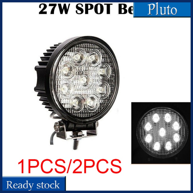 Mới Đèn LED Tròn 5 Inch 27W 12V 24V Chiếu Sáng Đa Năng