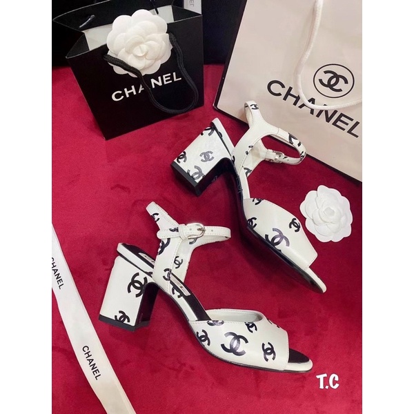 Sandal cao gót CN  chữ new fullbox