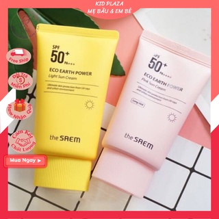 Kem Chống Nắng The SAME Eco Earth Pink Sun Cream SPF 50+
