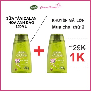 [Chính hãng] Sữa Tắm Hoa Anh Đào DALAN D'OLIVE 250ml - Thỗ Nhĩ Kỳ