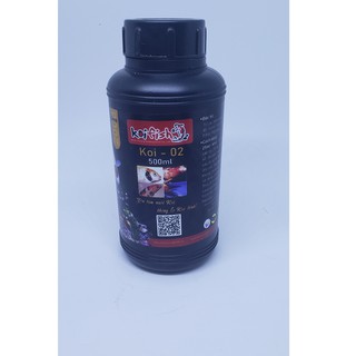 Chế phẩm sinh học đặc trị nấm mang, đỏ mình, lõm mắt dành cho Cá Koi K02-500ml
