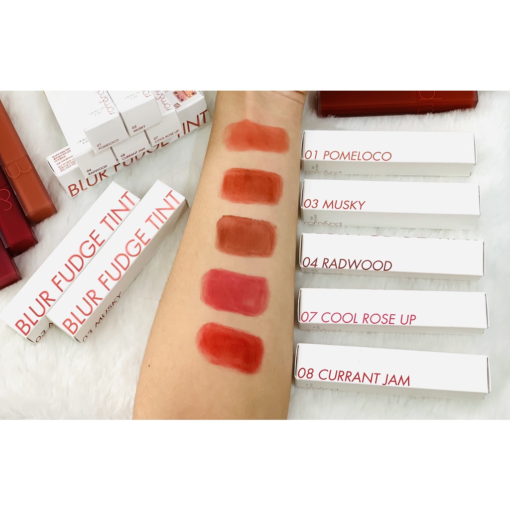 Son Romand Blur Fudge Tint 5g #03 MUSKY - Cam đỏ gạch