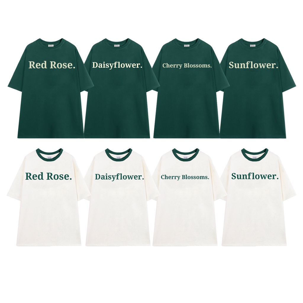 ÁO THUN FF FORM RỘNG FLOWER TEE, VẢI THUN 2 CHIỀU COTTON 250GSM