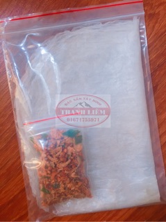 Bánh Tráng Phơi Sương Muối Hành Phi