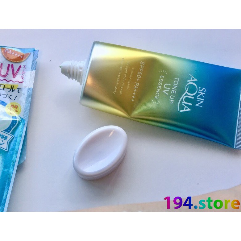 Kem chống nắng Skin Aqua Tone Up bản (màu xanh) dành cho da nhạy cảm, 50G
