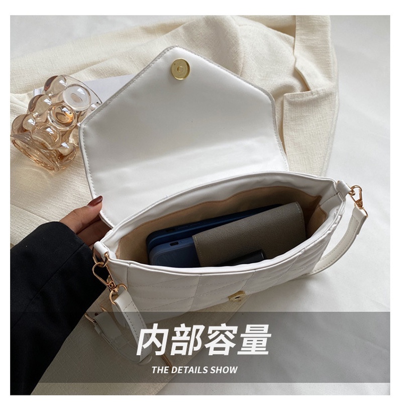 Túi Đeo Chéo Vai Kiểu Vuông Nhỏ Màu Trơn Mẫu Mới 2022 NB00201