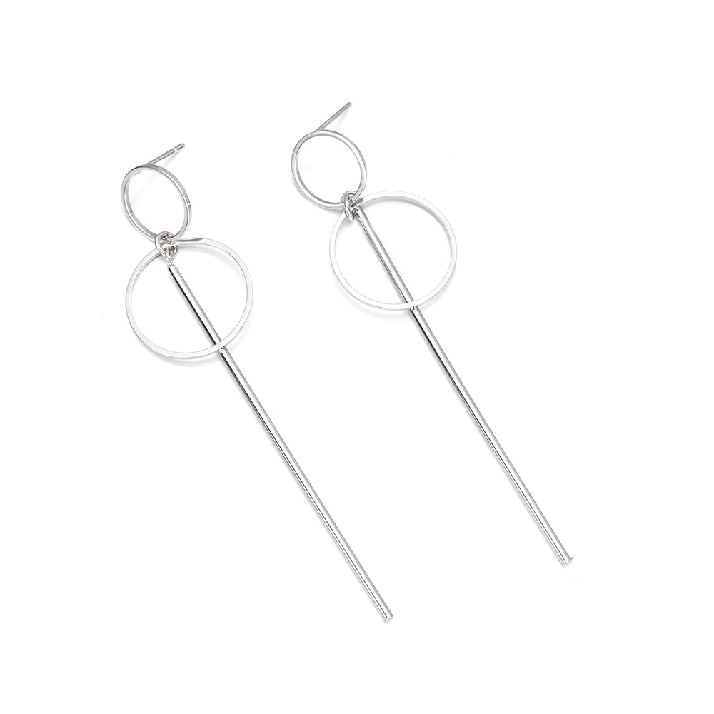 Bộng tai kiểu bằng hợp kim theo phong cách Hàn Quốc với kích thước 78mm đầy quyến rũ